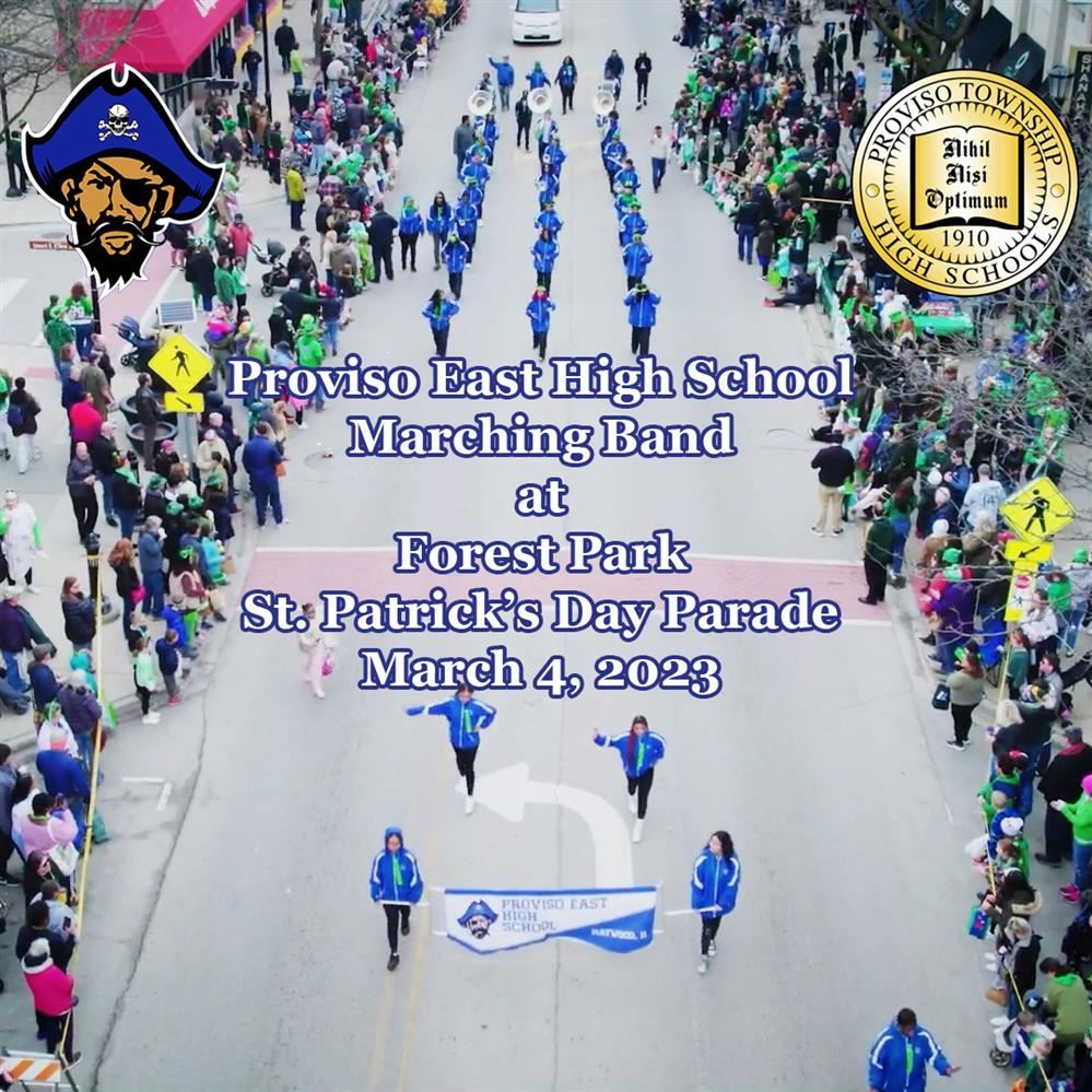  Proviso East Marching Band Shines at Forest Park Parade